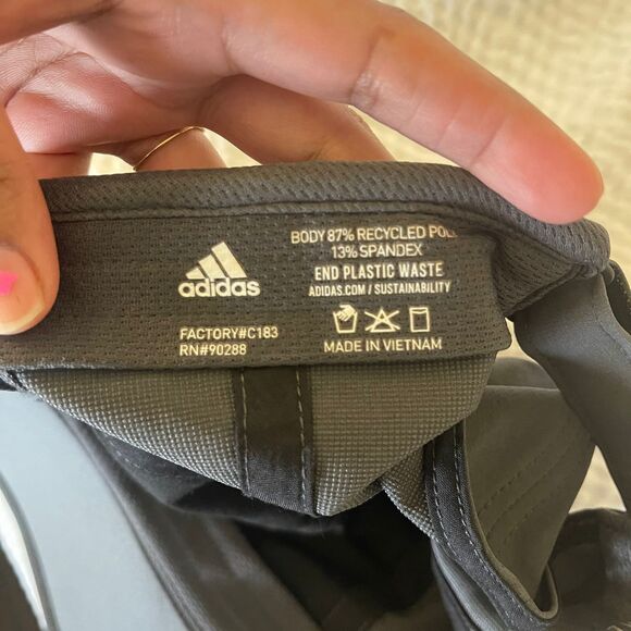 Adidas Men's Trucker Stretch Superlite Aeroready Grey hat Cap - Picture 6 of 8